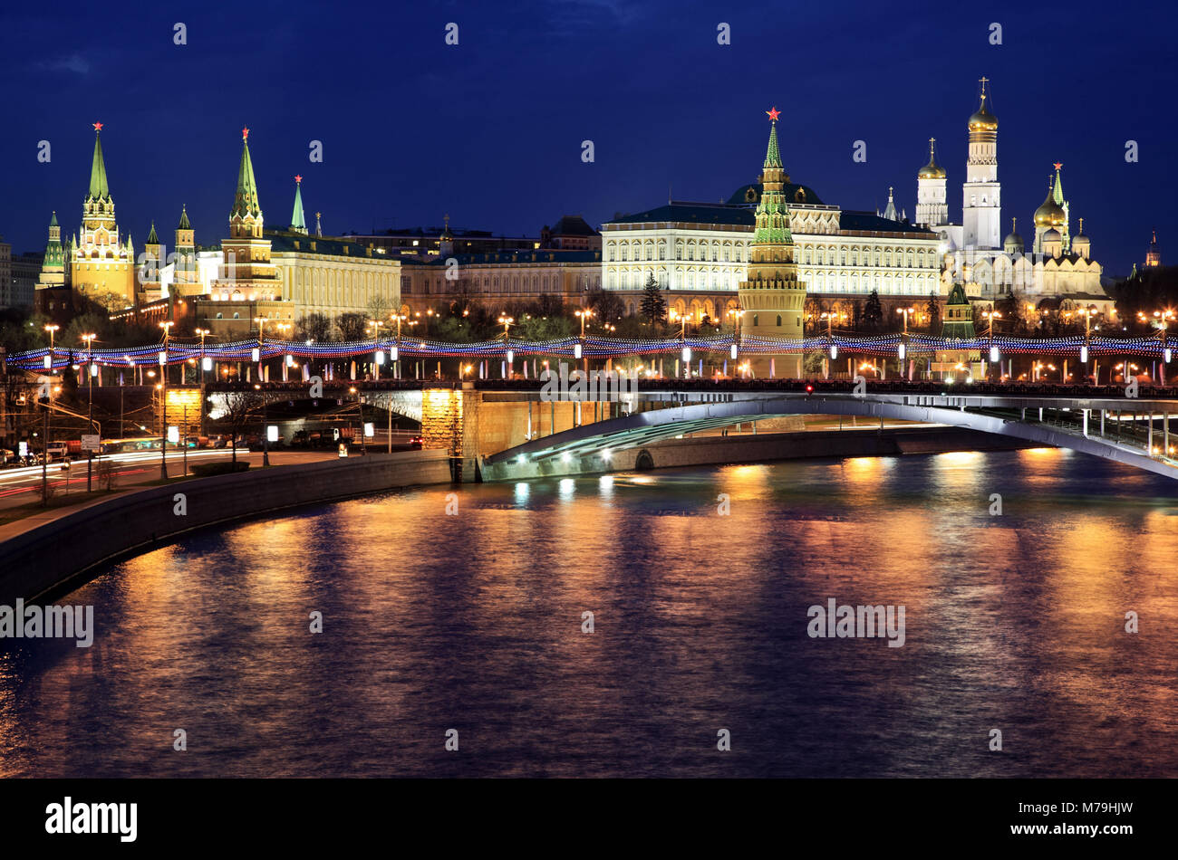 Europe, Russia, Moscow, big Kremlin palace, Stock Photo