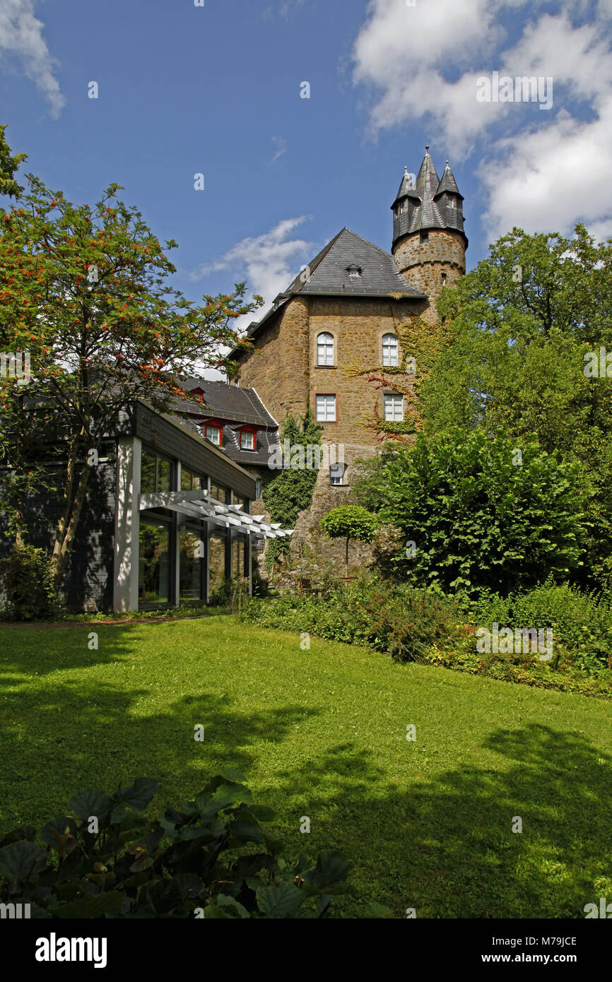 Germany, Hessen, Herborn, castle, 14. Cent Stock Photo Alamy