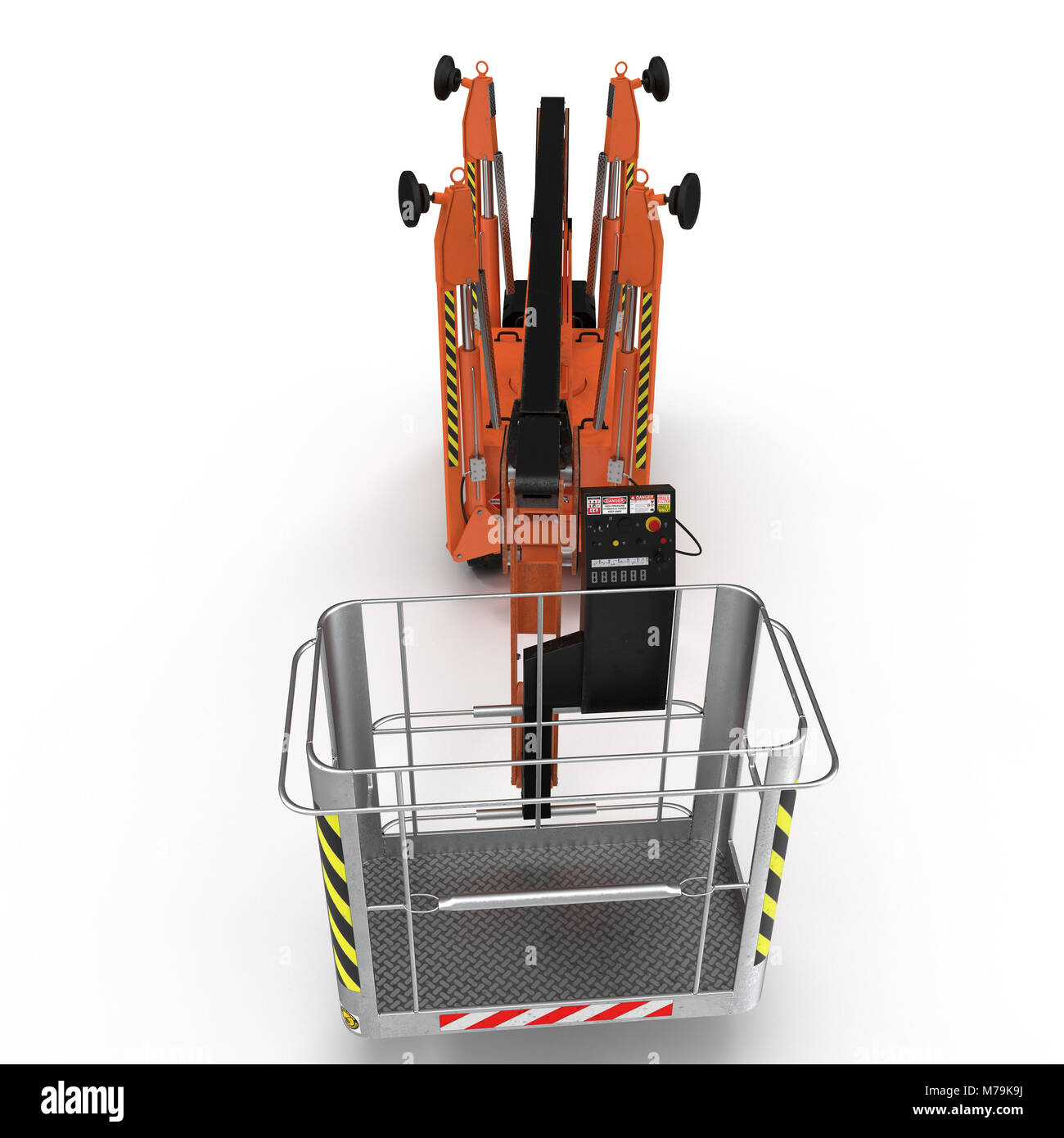 Genie lift scissor lift hi-res stock photography and images - Alamy