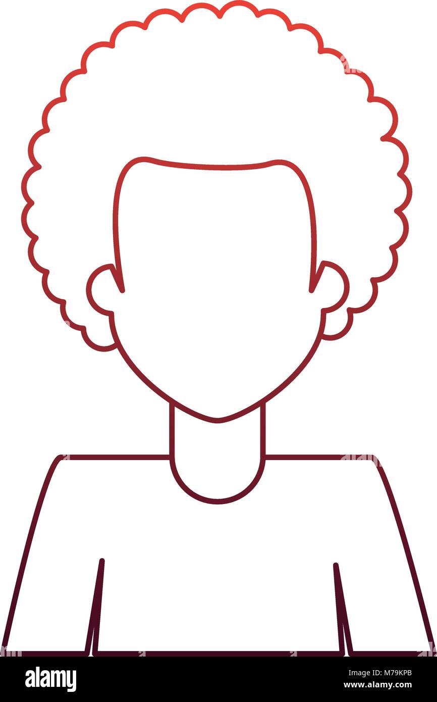 Man faceless avatar vector illustration graphic design Stock Vector ...