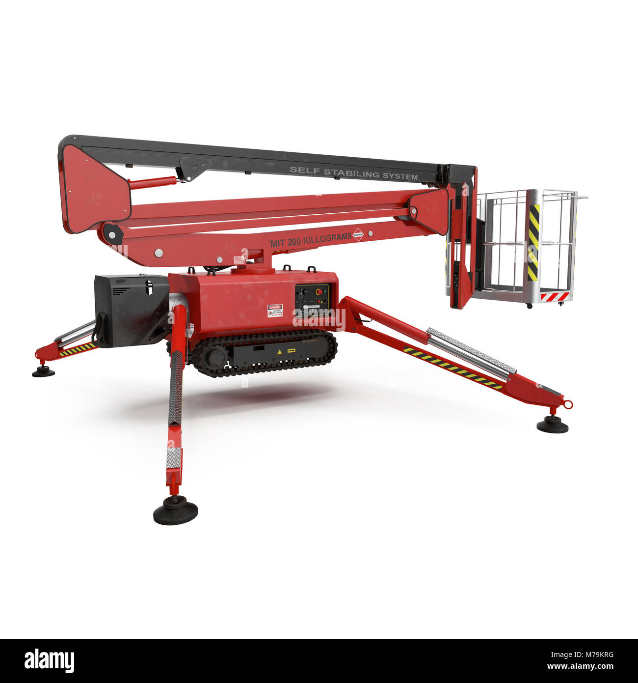 Genie Scissor Lift High Resolution Stock Photography and Images - Alamy