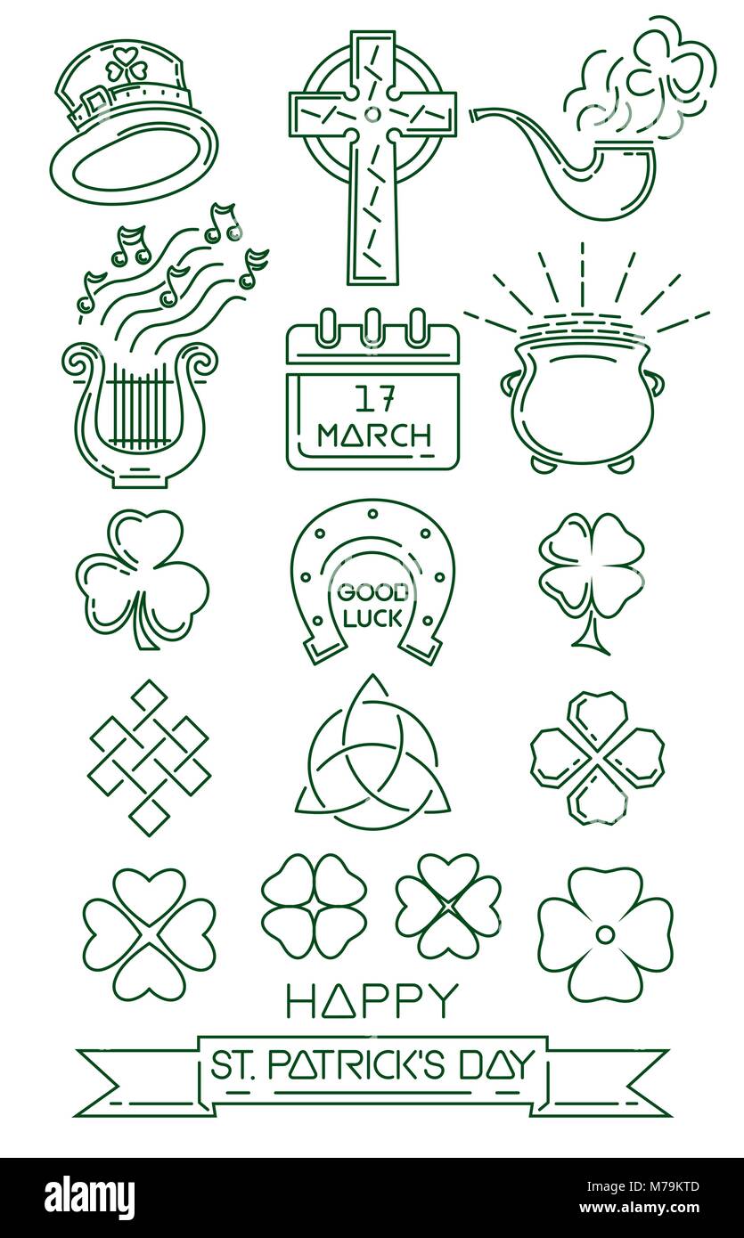 Saint patrick cross Stock Vector Images - Alamy