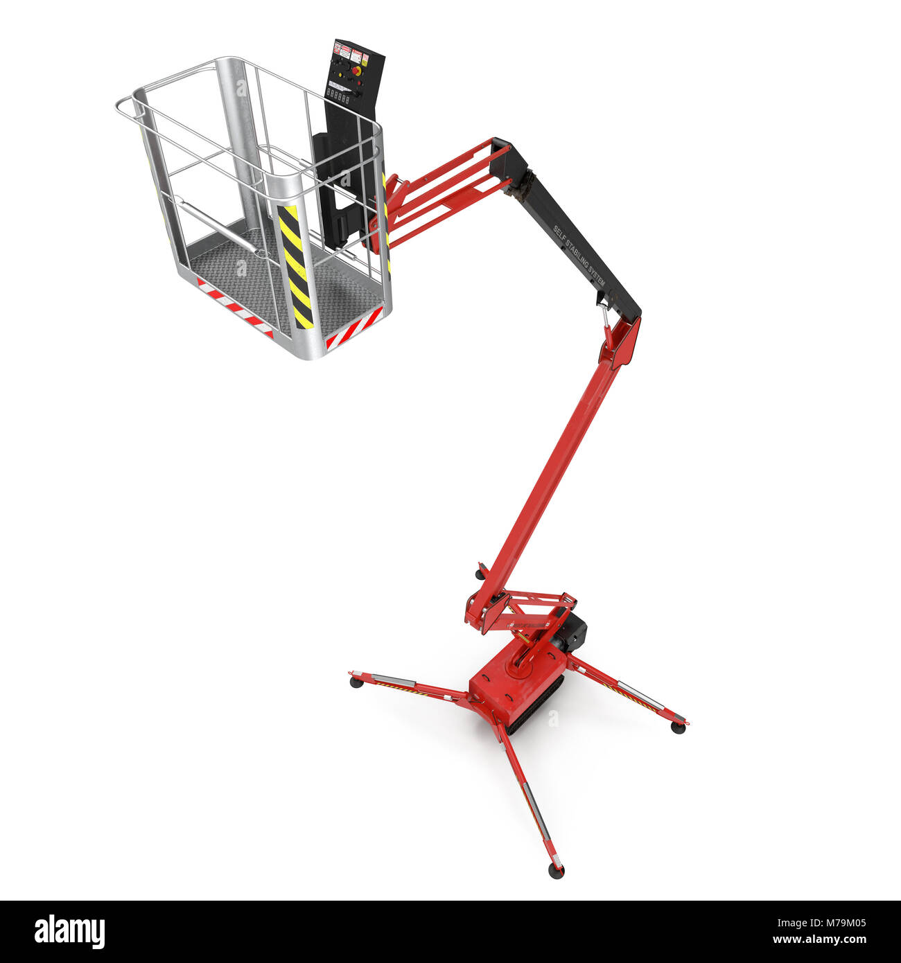 Extended scissor lift hi-res stock photography and images - Alamy