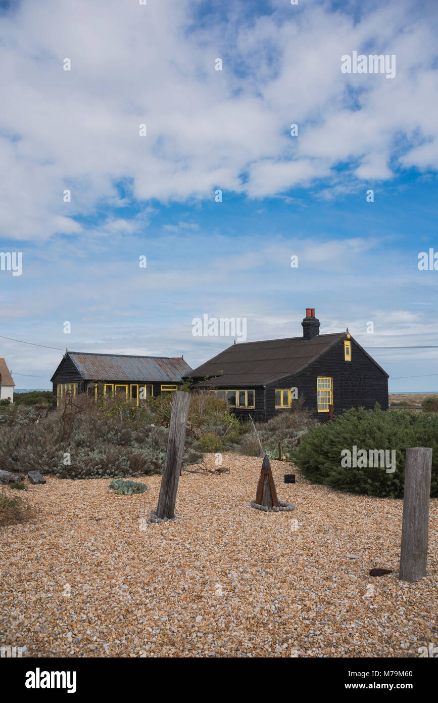 Prospect Cottage, home of the late director, Derek Jarman PHILLIP ROBERTS Stock Photo