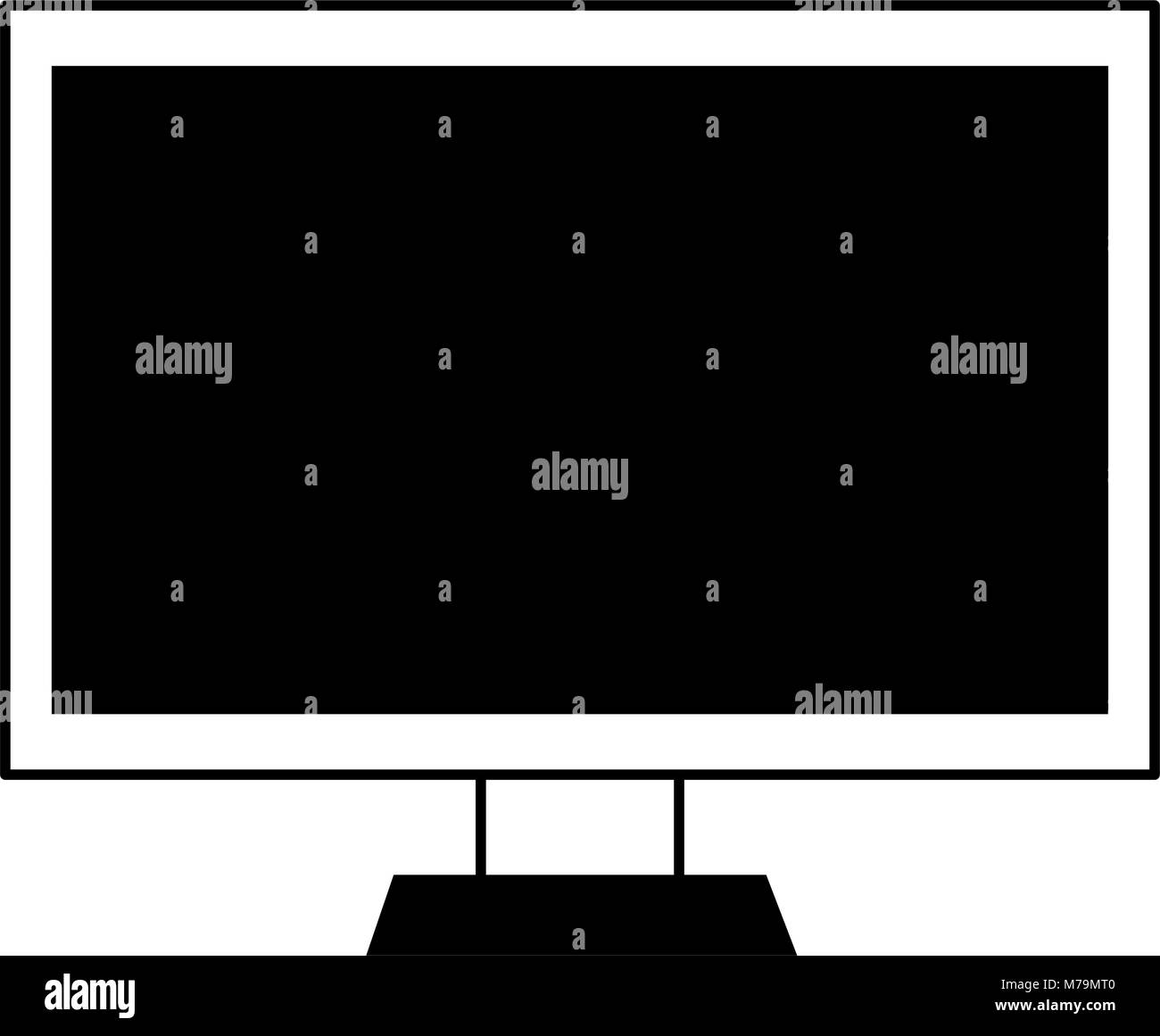 Computer screen technology Stock Vector Image & Art - Alamy