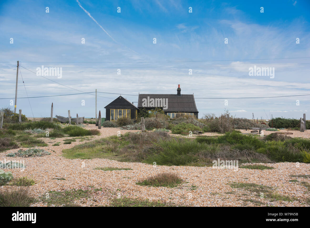 Prospect Cottage, home of the late director, Derek Jarman PHILLIP ROBERTS Stock Photo