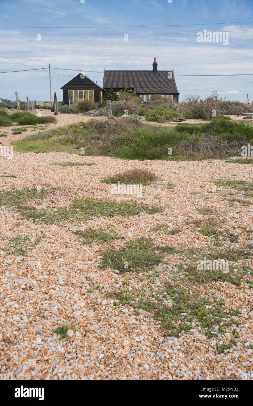 Prospect Cottage, home of the late director, Derek Jarman PHILLIP ROBERTS Stock Photo