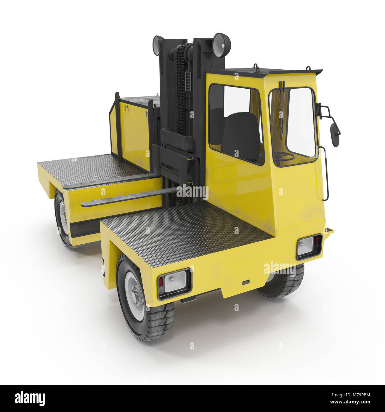 Side loader warehouse Cut Out Stock Images & Pictures - Alamy