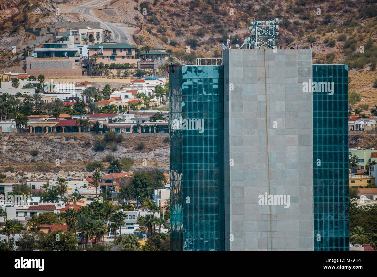 Residential La Jolla urban landscape, where rich families live in