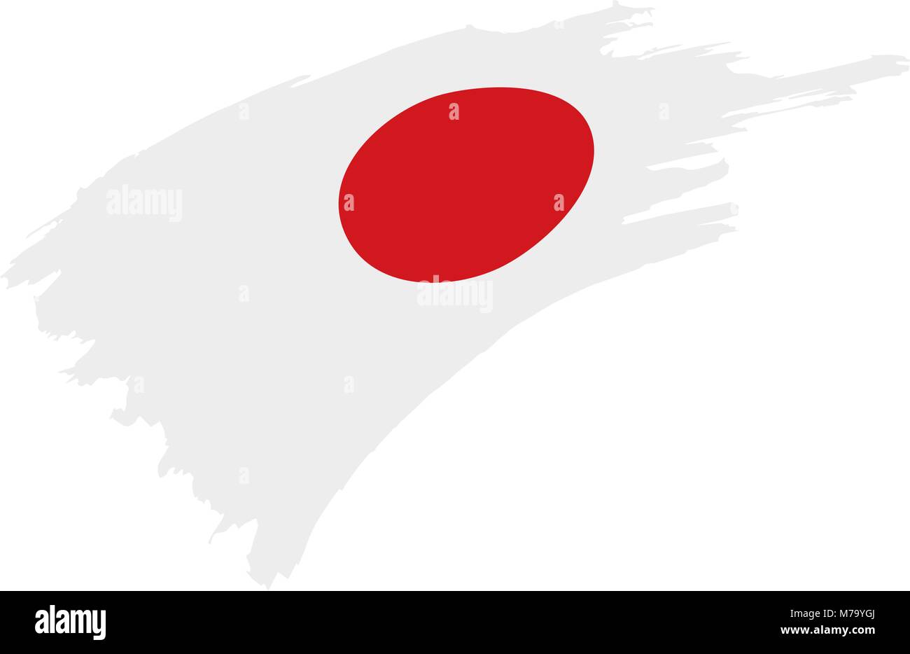 Japan flag, vector illustration Stock Vector Image & Art Alamy