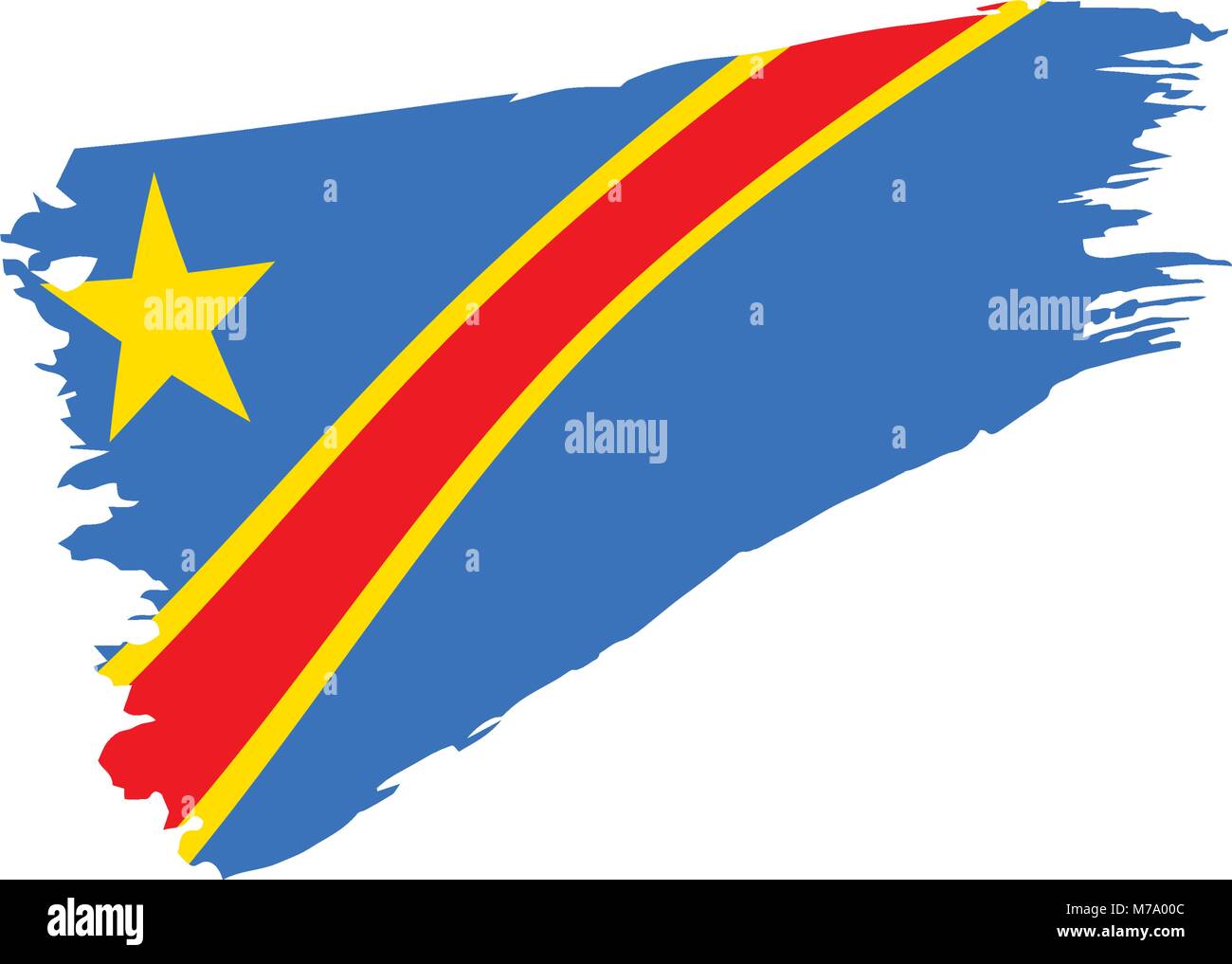 Democratic Republic of the Congo flag Stock Vector Image & Art - Alamy