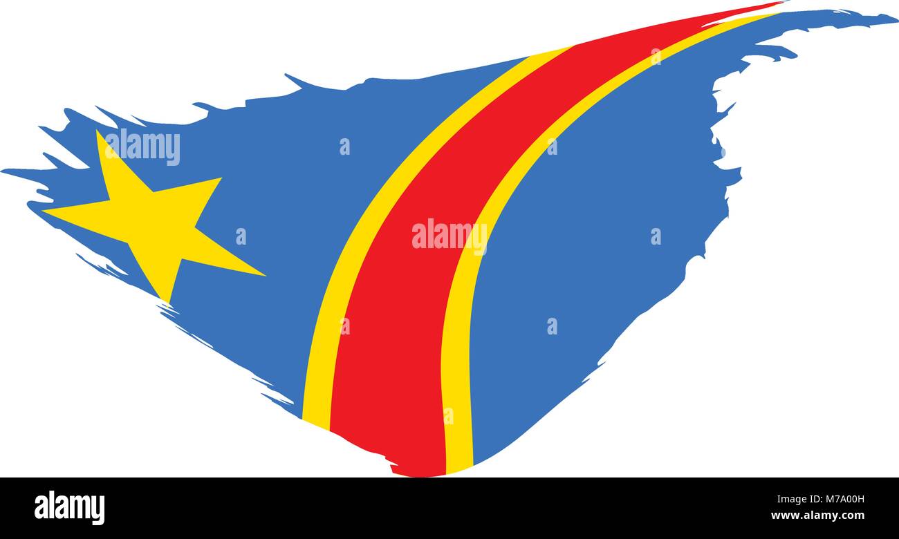 Democratic Republic of the Congo flag Stock Vector Image & Art - Alamy