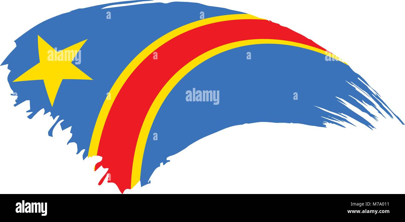 Democratic Republic of the Congo flag Stock Vector Image & Art - Alamy
