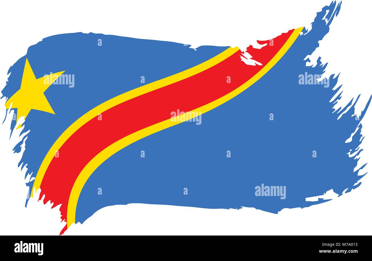 Democratic Republic of the Congo flag Stock Vector Image & Art - Alamy