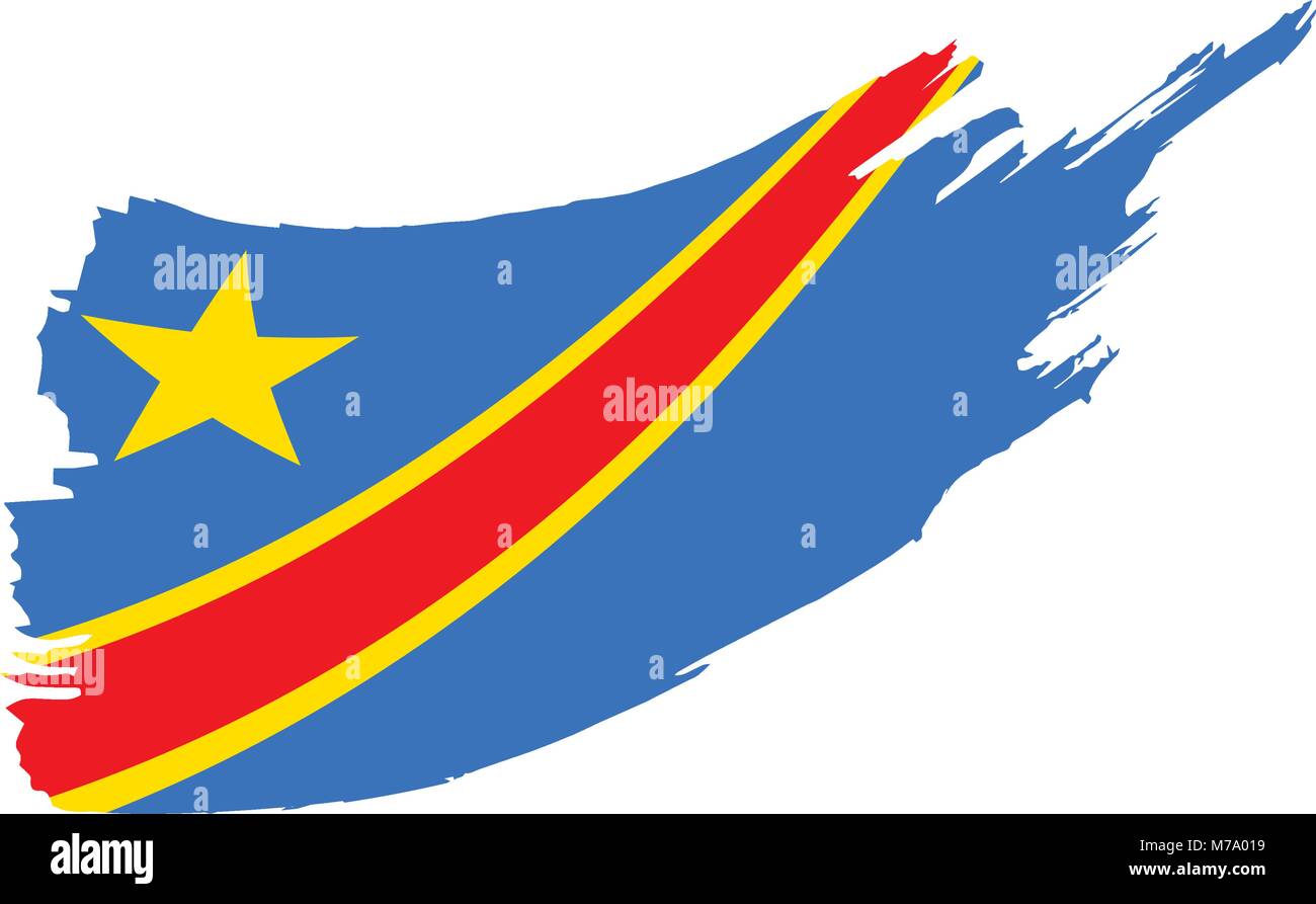 Democratic Republic of the Congo flag Stock Vector Image & Art - Alamy