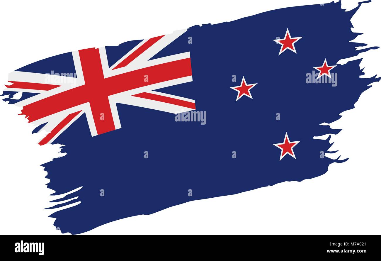 New Zealand flag, vector illustration Stock Vector Image & Art Alamy
