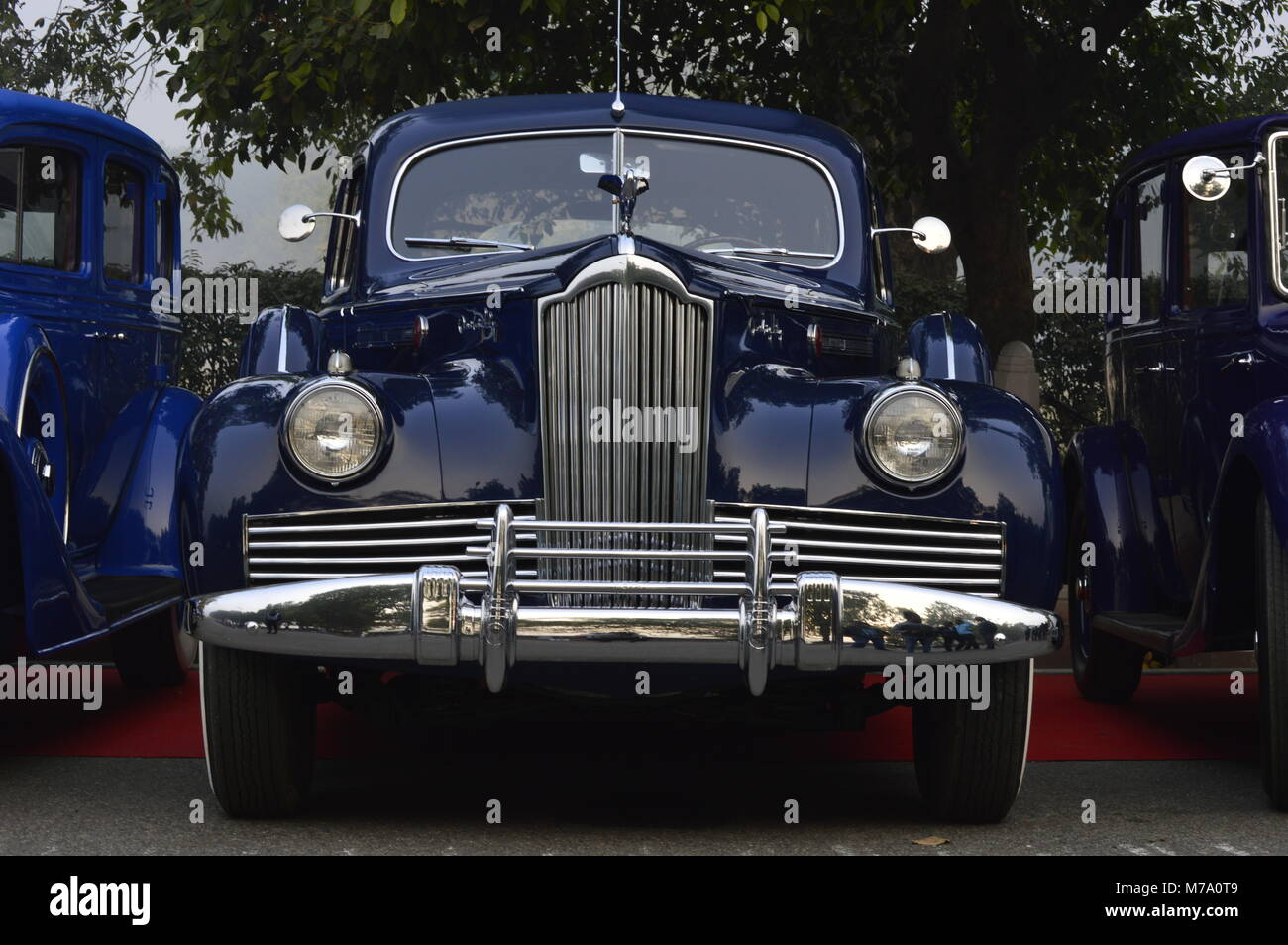 Take at International Vintage Car Show, organised by 21 Gun Salute, at