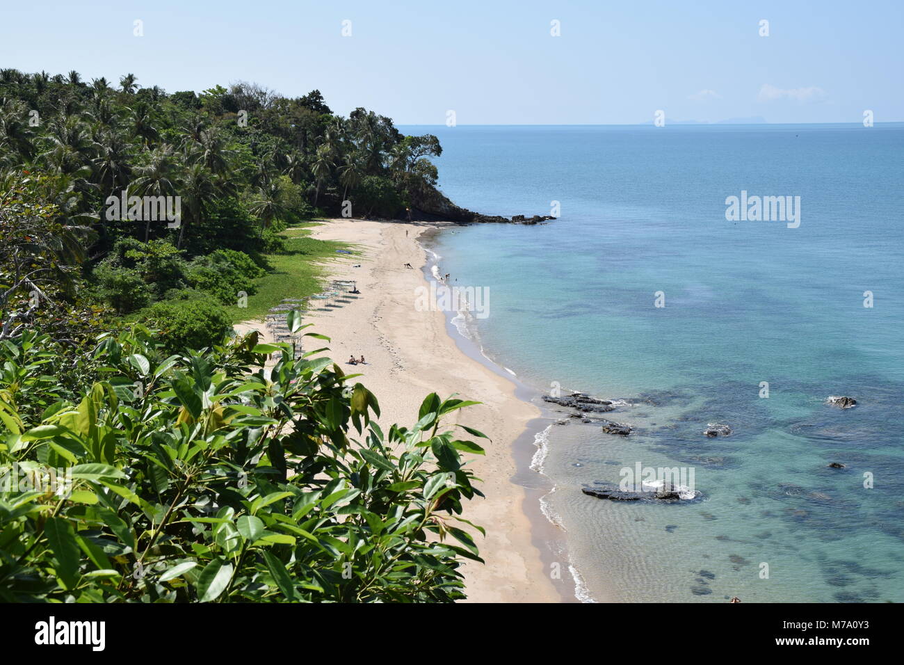 Golden Pearl beach, Koh Jum, Thailand Stock Photo - Alamy