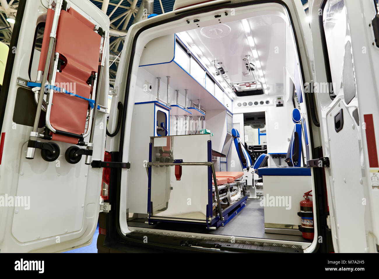 Ambulance rear doors hi-res stock photography and images - Alamy