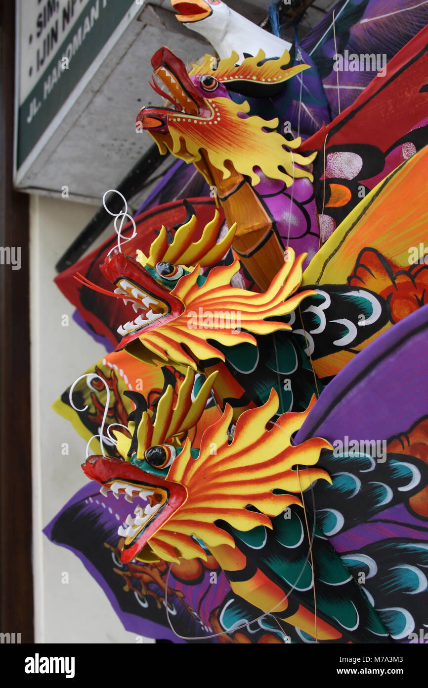 Kites for sale at a shop Stock Photo Alamy