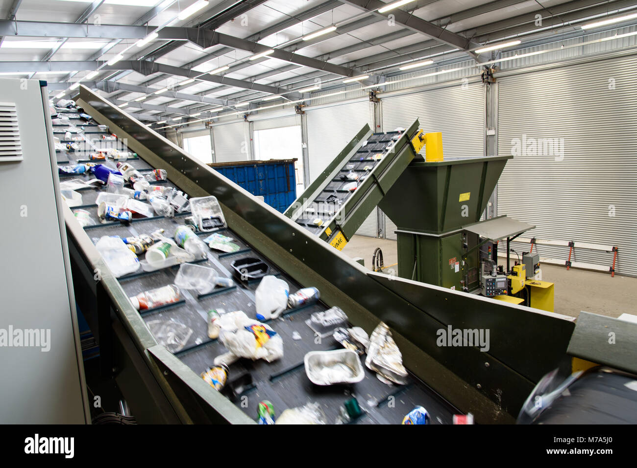 Recycle Plant Stock Photo Alamy