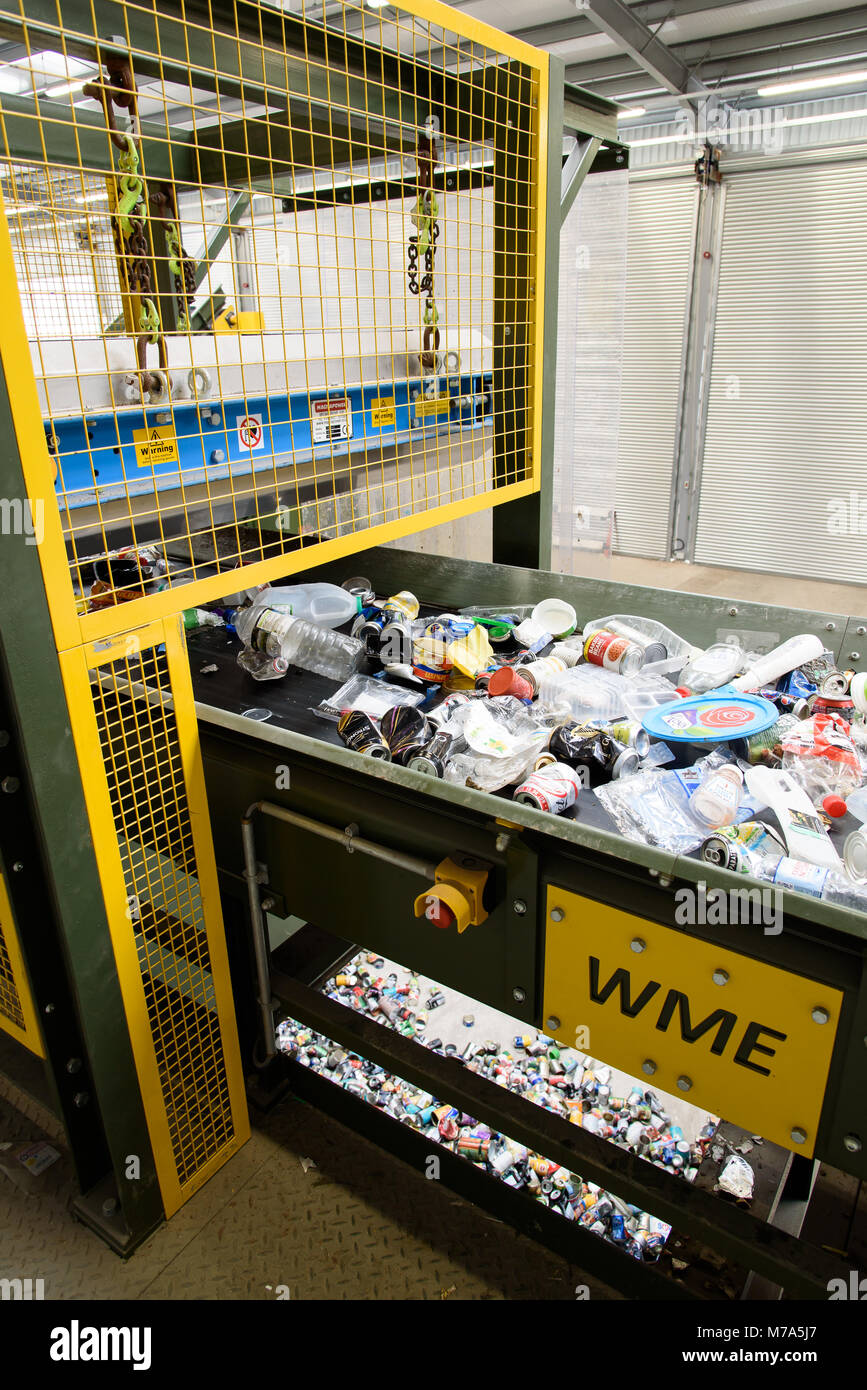 Recycle Plant Stock Photo Alamy
