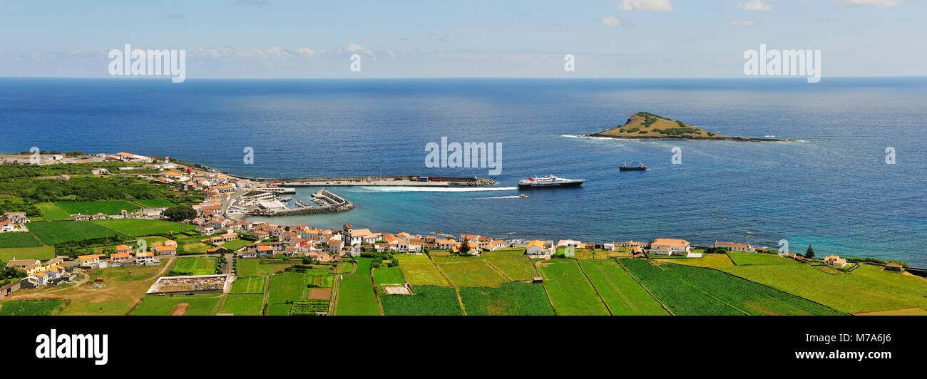 São Mateus (Praia). Graciosa island, Azores. Portugal Stock Photo Alamy