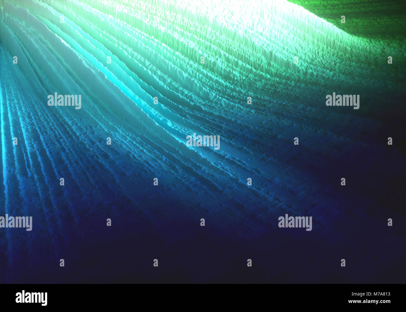 Abstract blue and green background, illustration Stock Photo - Alamy