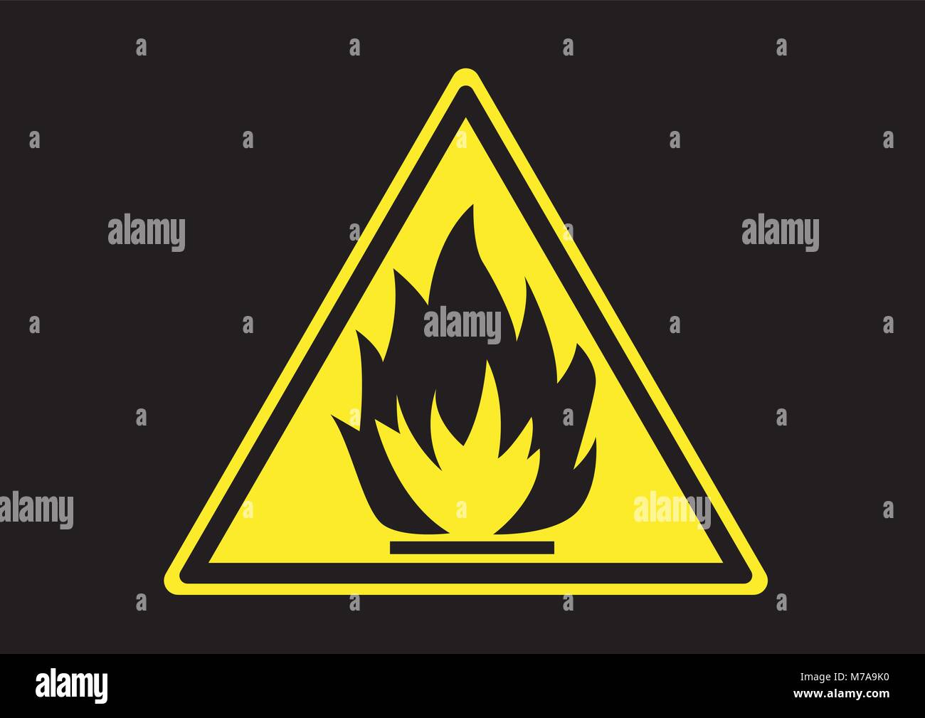 Flammable Sign High Resolution Stock Photography and Images Alamy