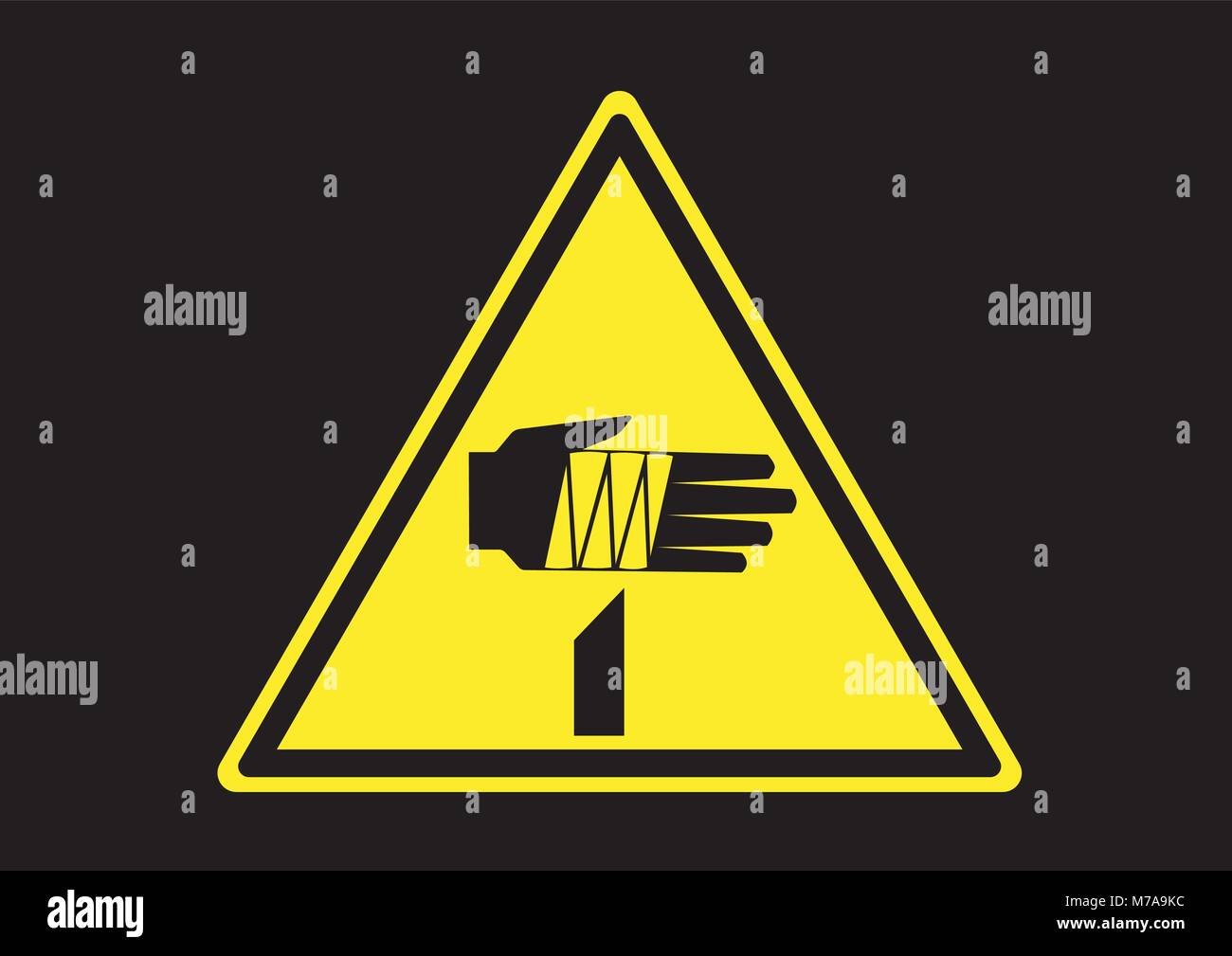 Warning sign design hi-res stock photography and images - Alamy