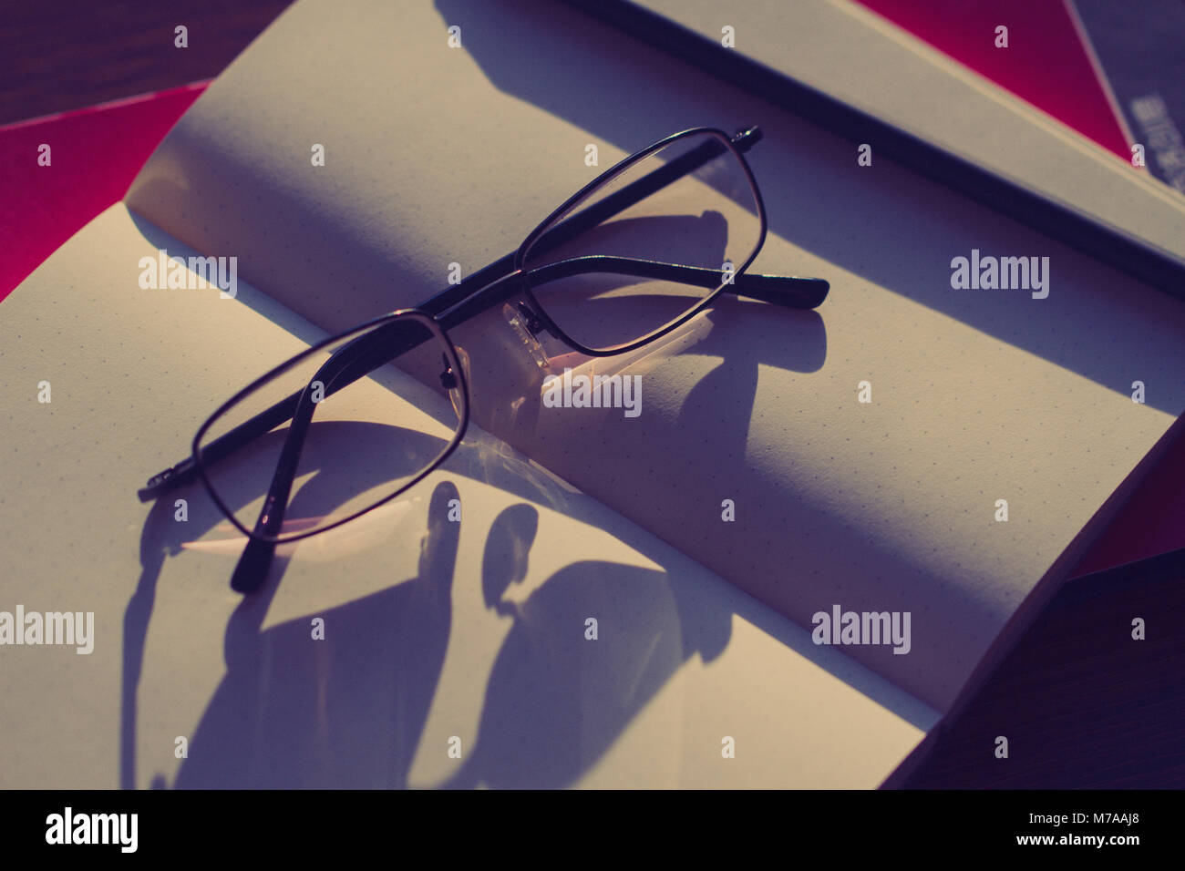 Close up myopia glasses hi-res stock photography and images - Alamy
