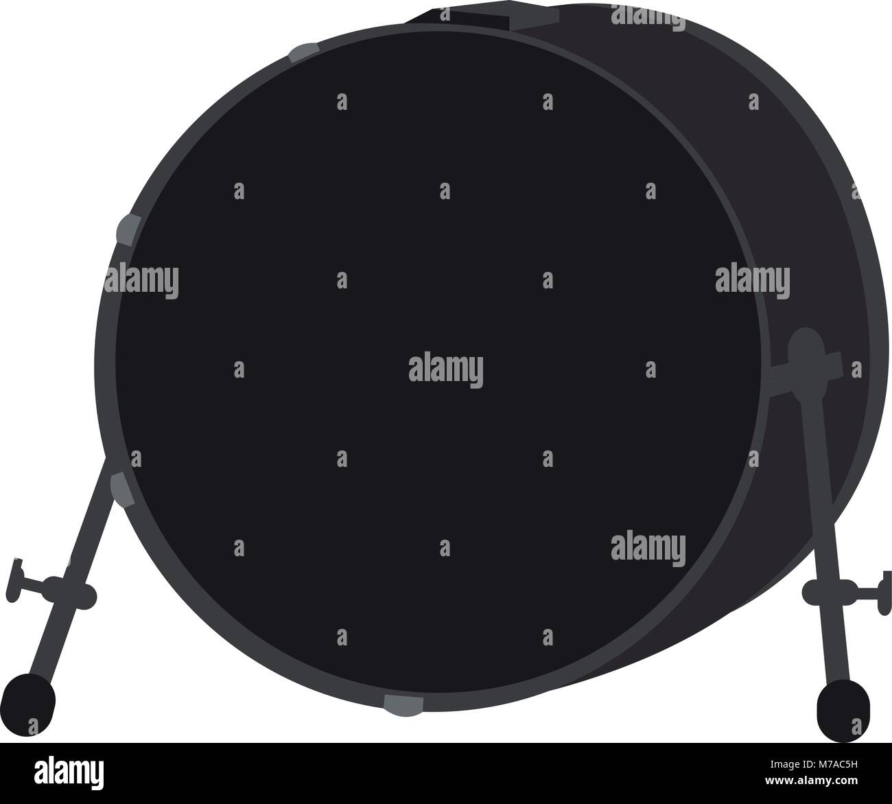Isolated drum icon. Musical instrument Stock Vector Image & Art - Alamy