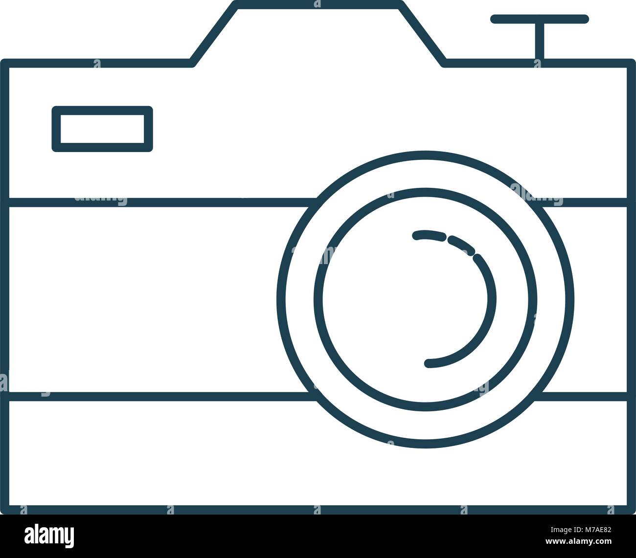 photographic camera isolated icon Stock Vector Image & Art - Alamy