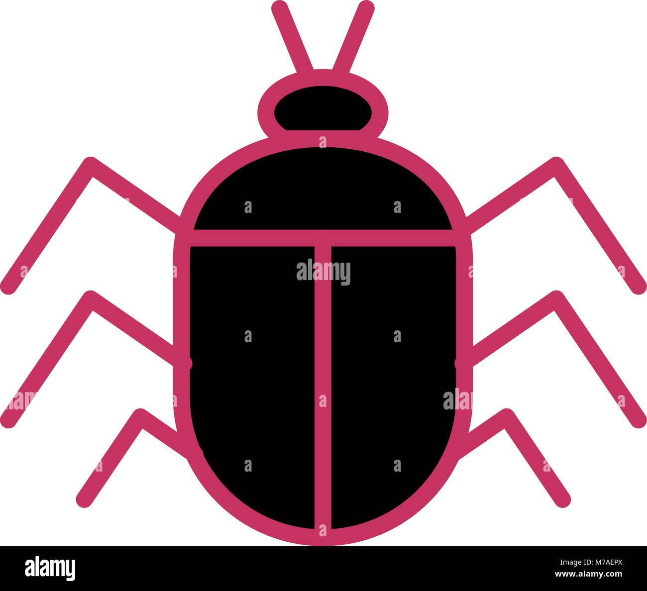 bug insect isolated icon Stock Vector Image & Art - Alamy