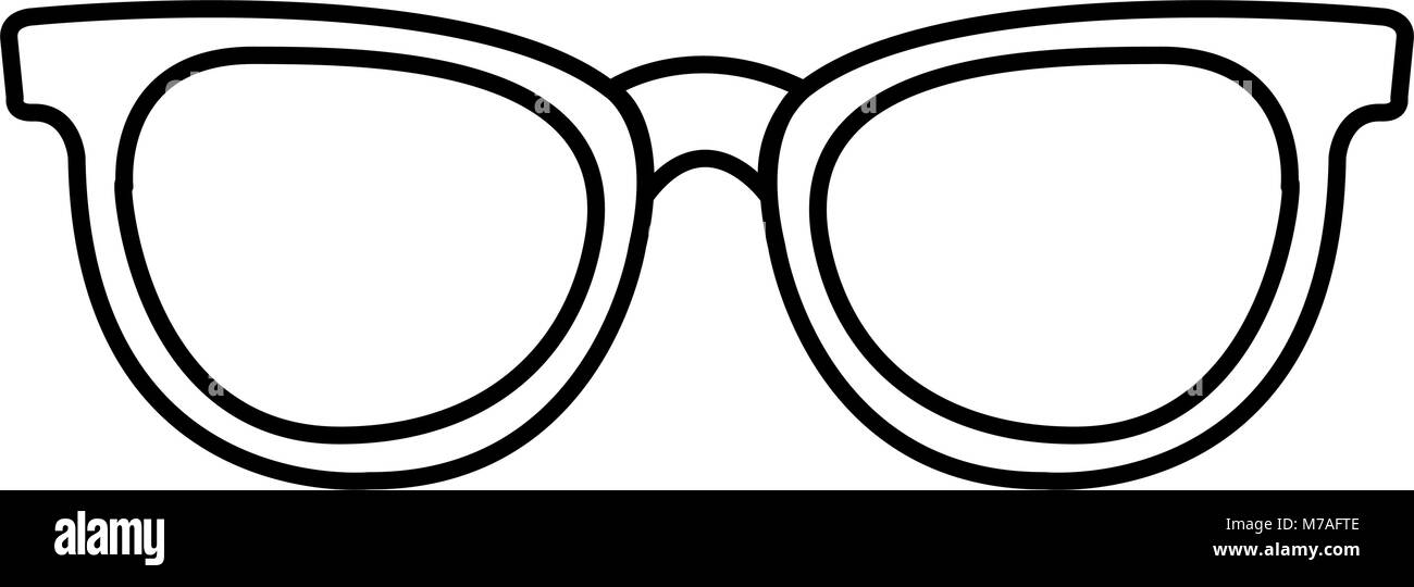 eye glasses isolated icon Stock Vector Image & Art - Alamy