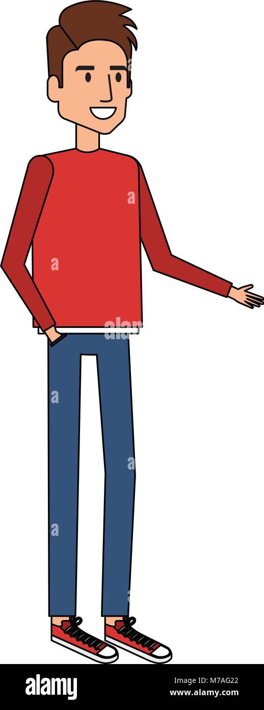 young man avatar character Stock Vector Image & Art - Alamy