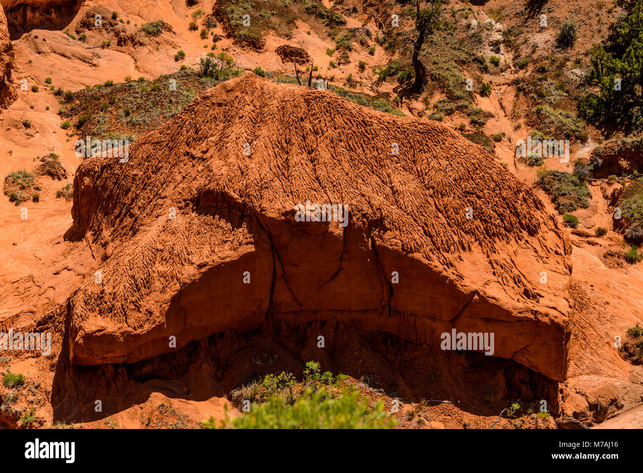 The USA, Utah, Kane County, Kodachrome Basin State Park, view from the Angel's Palace Trail Stock Photo