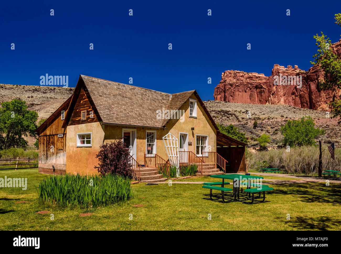 Gifford house with fruita cliffs hires stock photography and images