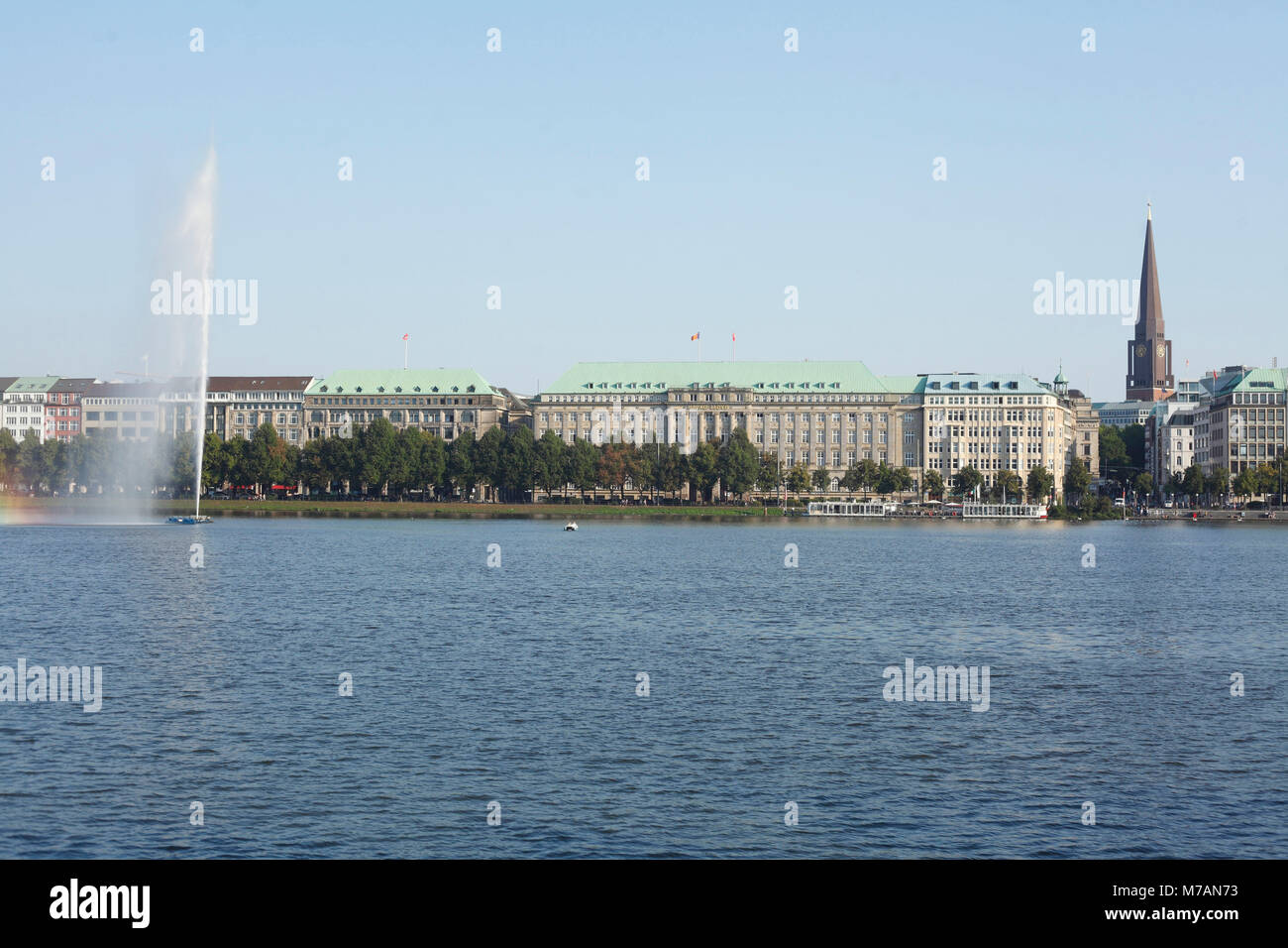 Ballindamm Ballin Haus The Inner Alster Headquarter Of The