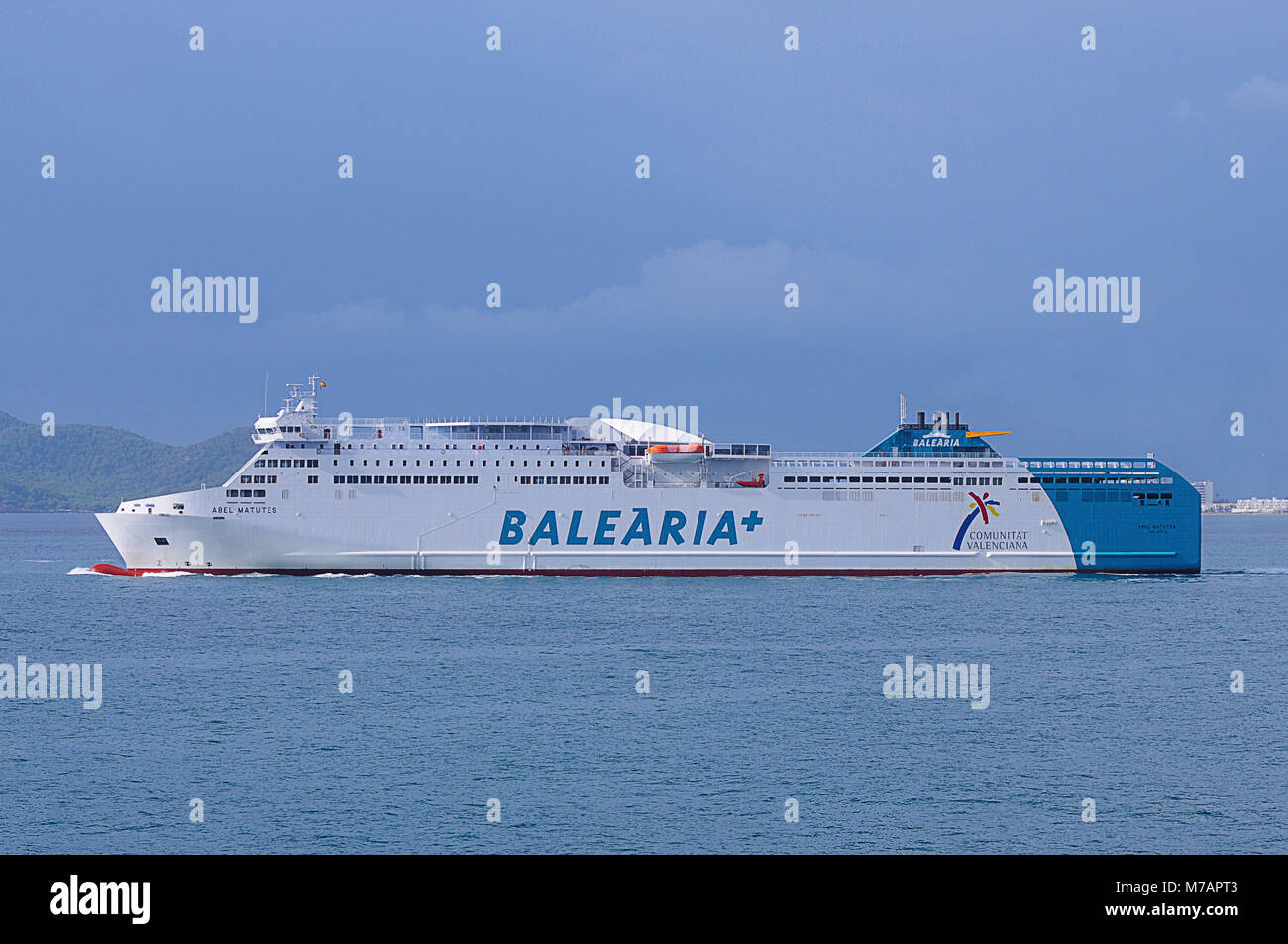 Balearia ferry, Ibiza, Spain Stock Photo - Alamy