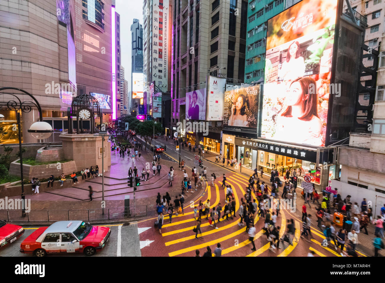 China, Hong Kong, Causeway Bay, Times Square Stock Photo