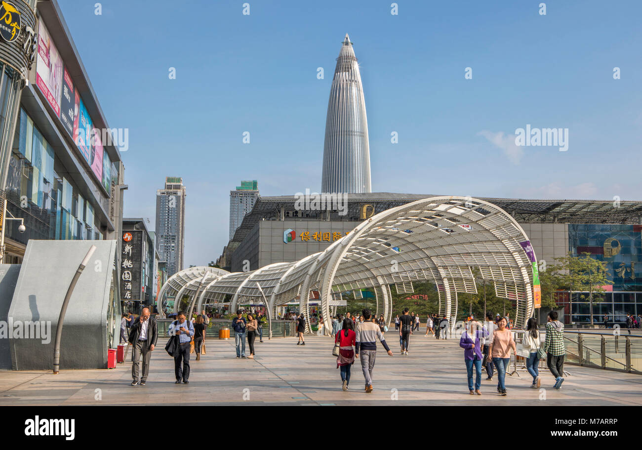 China, Shenzhen City, Nanshan District Stock Photo