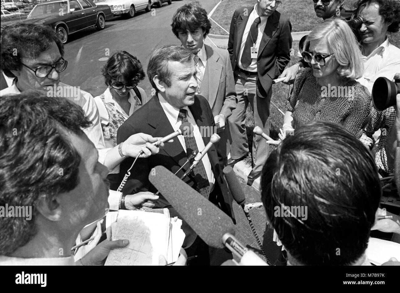 United States Senate Minority Leader Howard Baker (Republican of ...