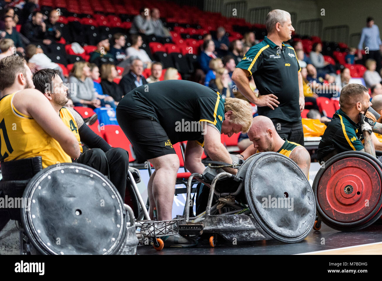 Quad rugby players hires stock photography and images Alamy