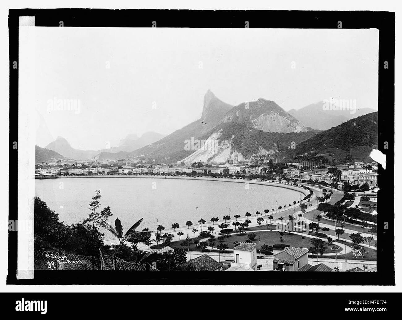 Brazil. Rio de Janeiro, Botafogo Bay LCCN2016821943 Stock Photo