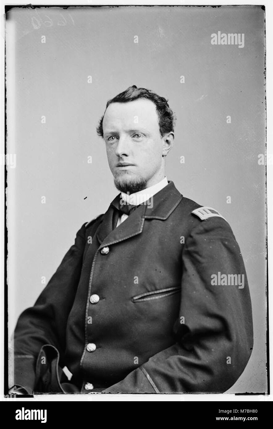 A portrait of Captain A.M. Randol, a U.S. Army officer who served in ...