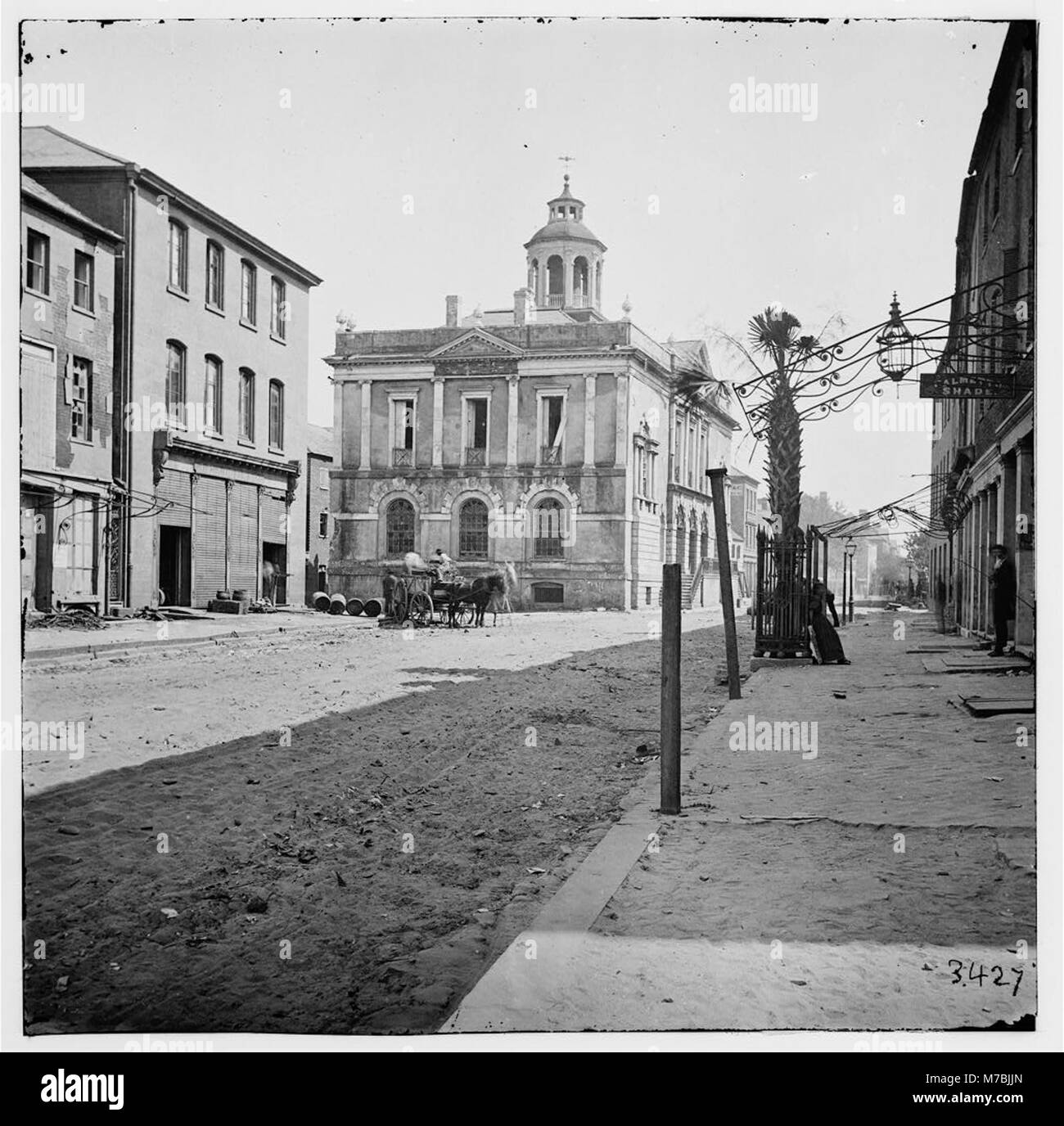 Charleston, South Carolina. Post office, East Bay Street, showing the