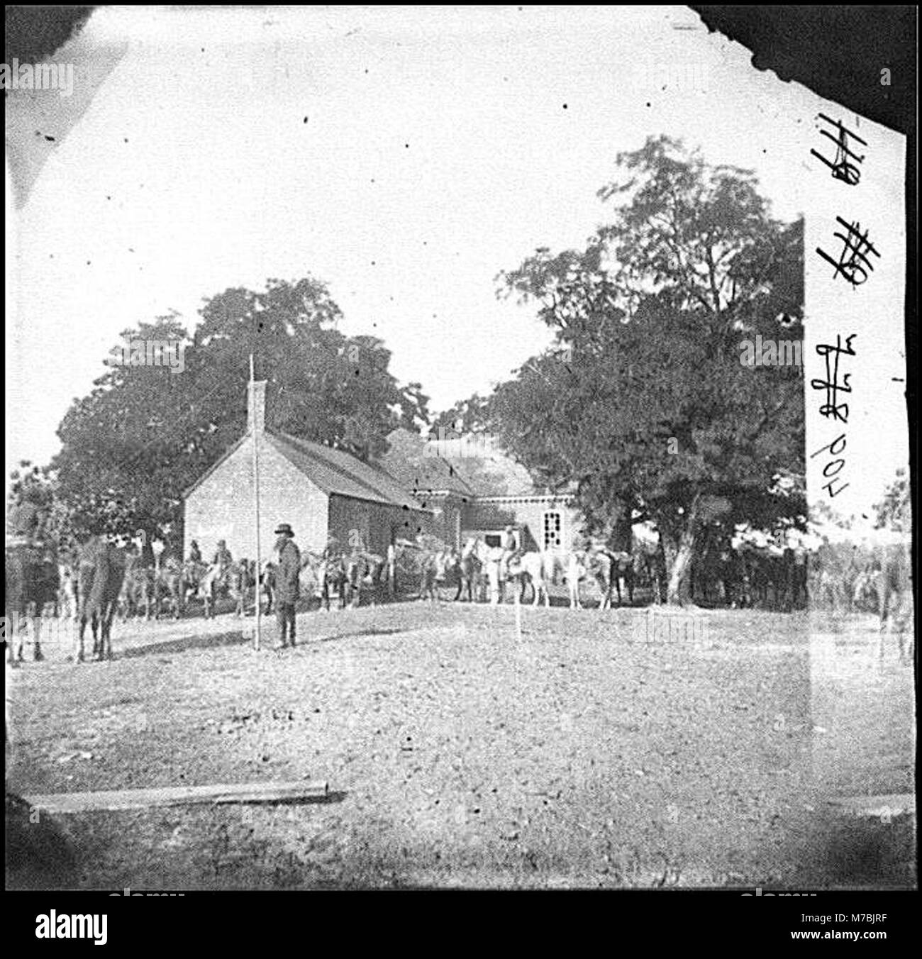 Charles City Court House, Va. Rear view of the courthouse LOC cwpb