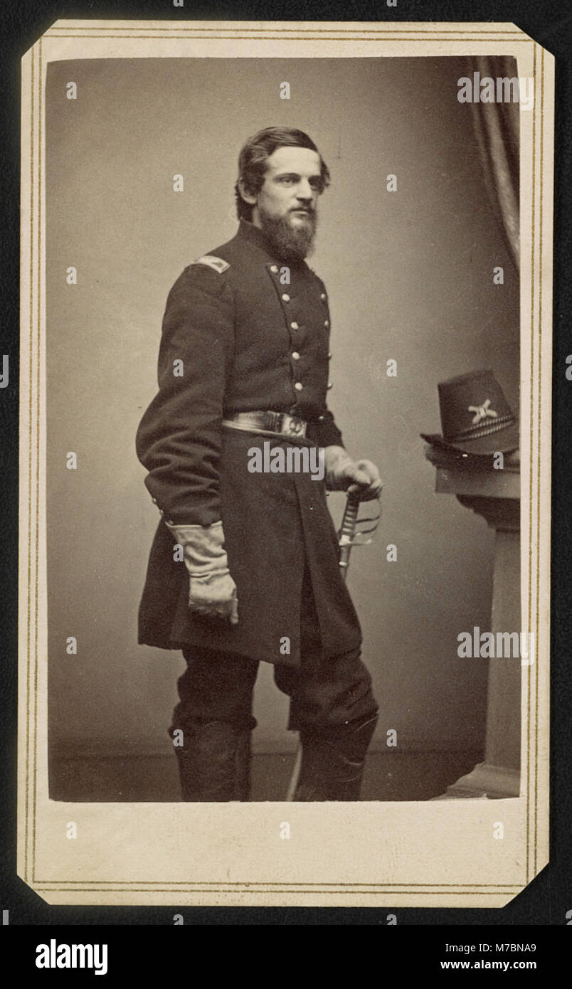 Colonel Guilford Dudley Bailey of 1st New York Light Artillery Regiment in uniform) Brady's