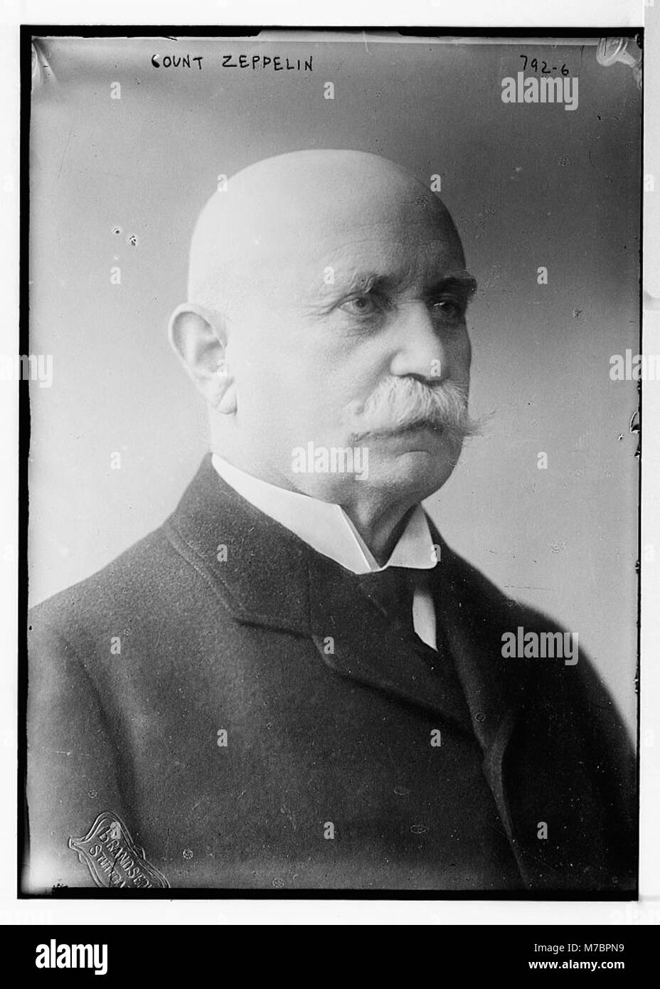 Zeppelin Man German inventor of zeppelin airships hi-res stock photography and ...